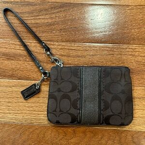 Coach Wristlet in absolutely perfect condition.